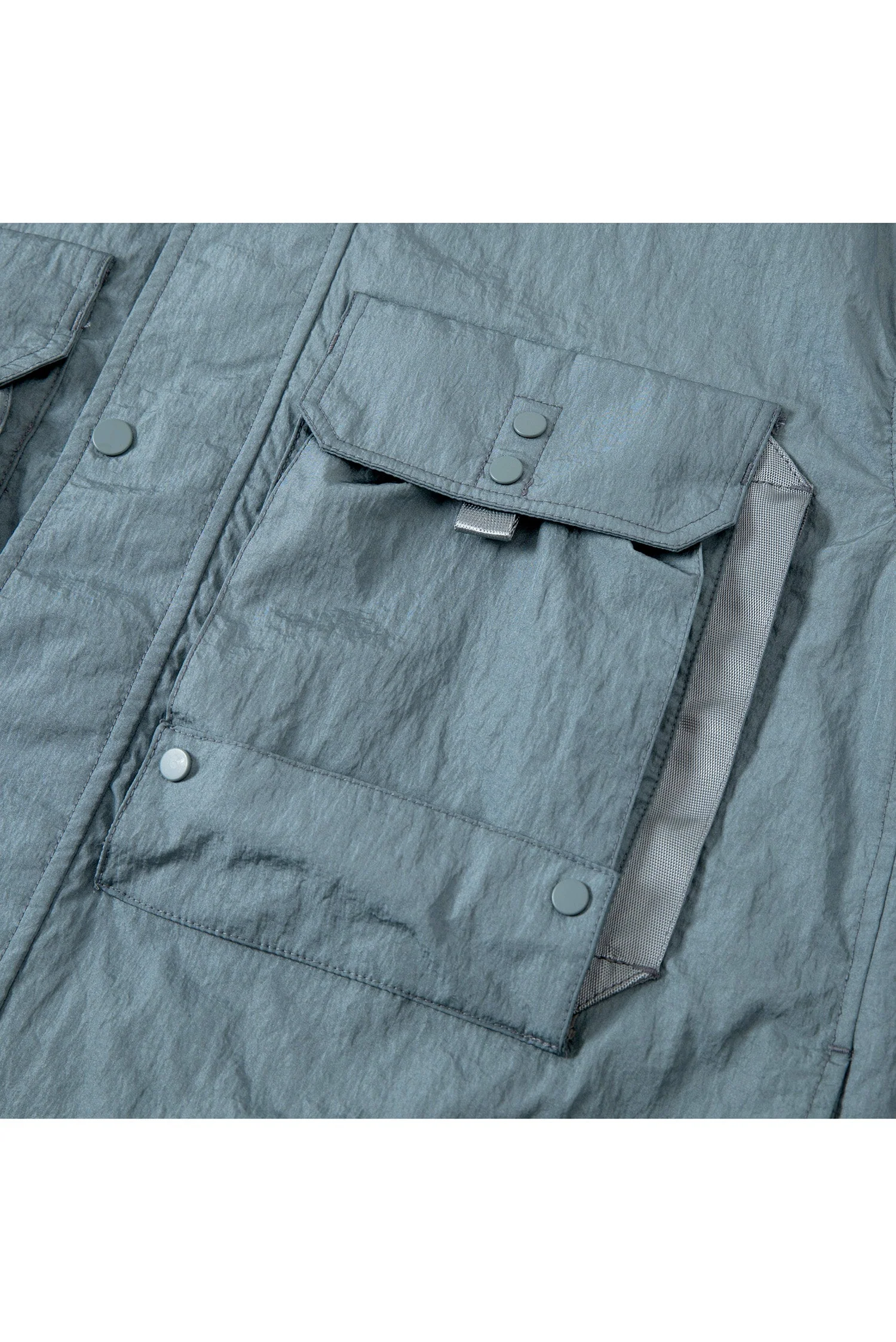 UNISEX FRONT POCKET LIGHT WEIGHT JACKET