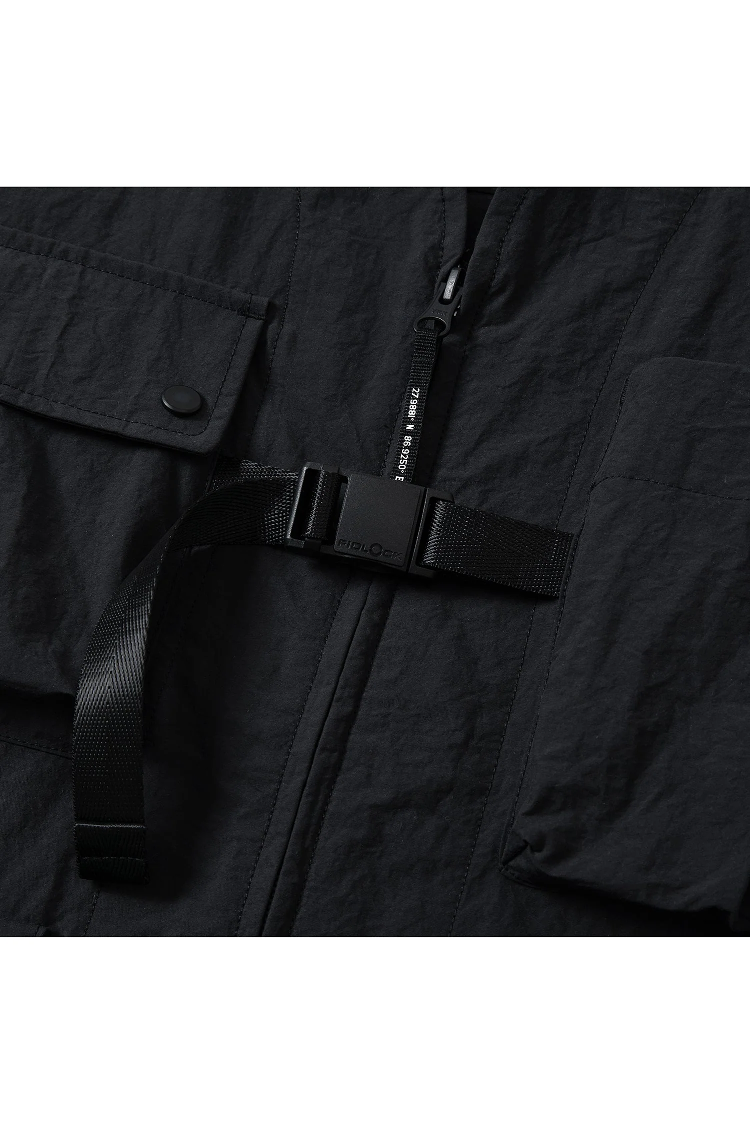 UNISEX V-NECK 3D POCKETS JACKET