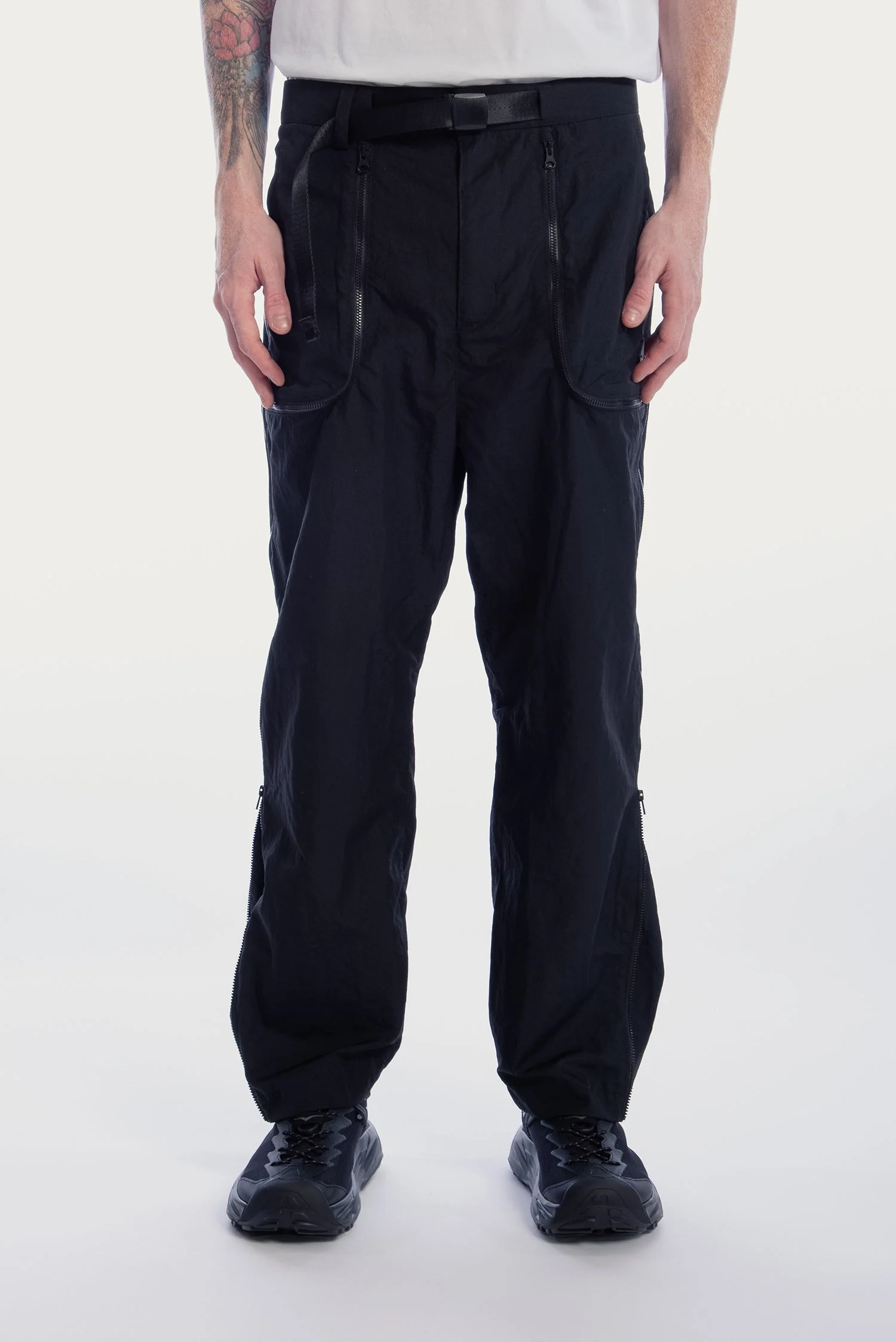 UNISEX ZIPPER POCKETS PANTS