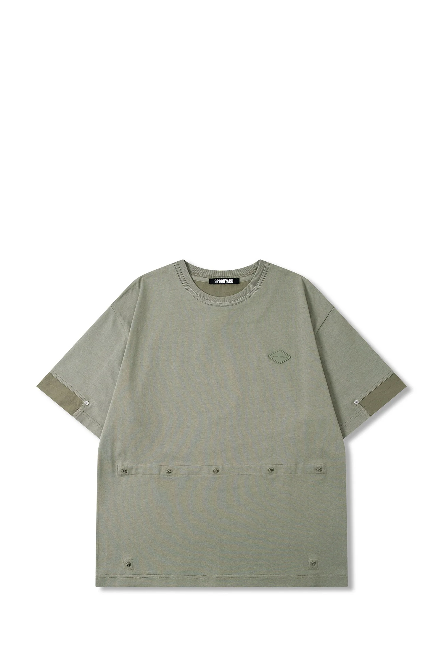 UNISEX DETACHABLE LAYER TEE