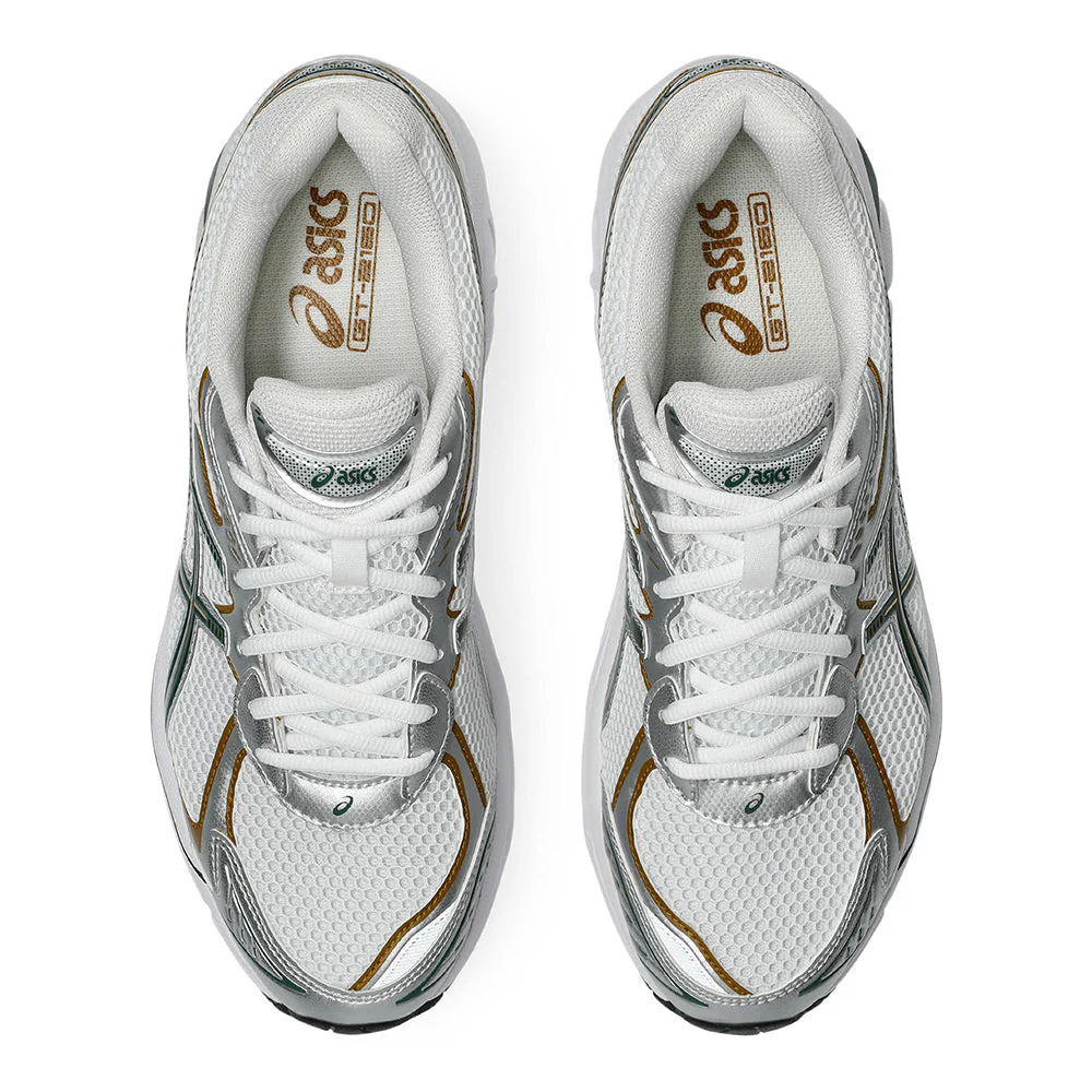 ASICS UNISEX GT-2160 WHITE/GROVE