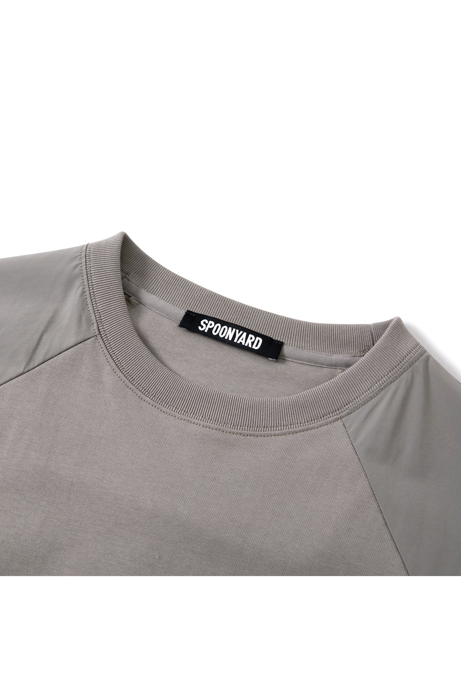 UNISEX WOVEN PANEL TEE