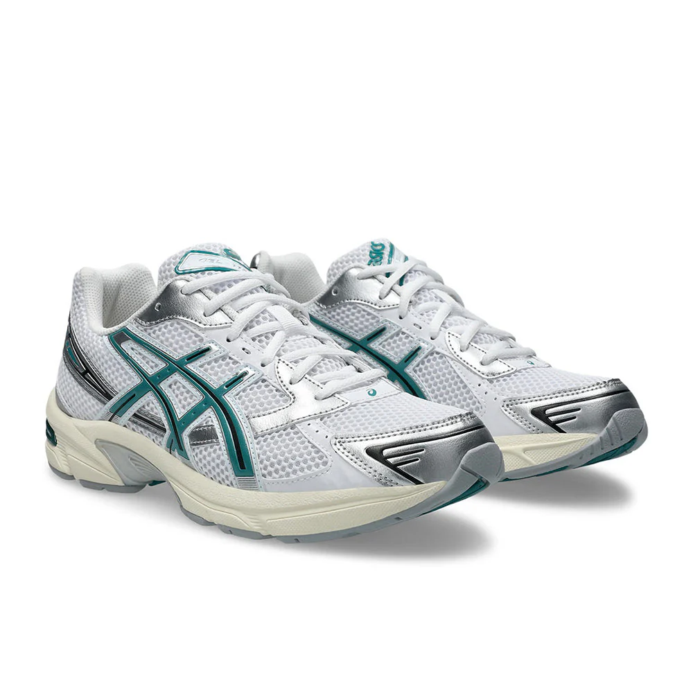 ASICS UNISEX GEL-1130 WHITE/RAINY LAKE
