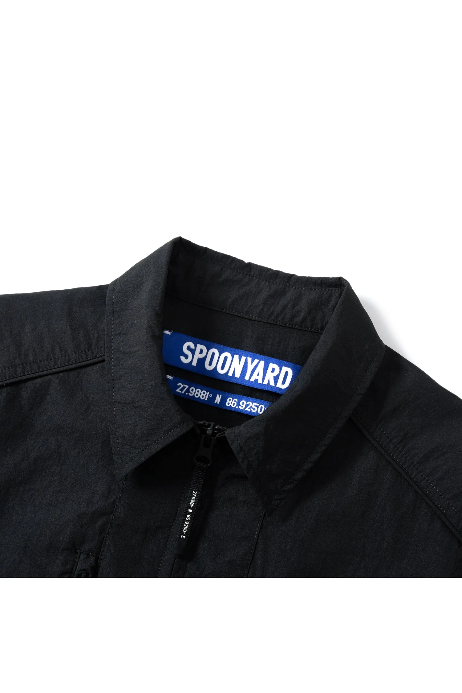 UNISEX ZIPPER POCKETS SHIRT JACKET