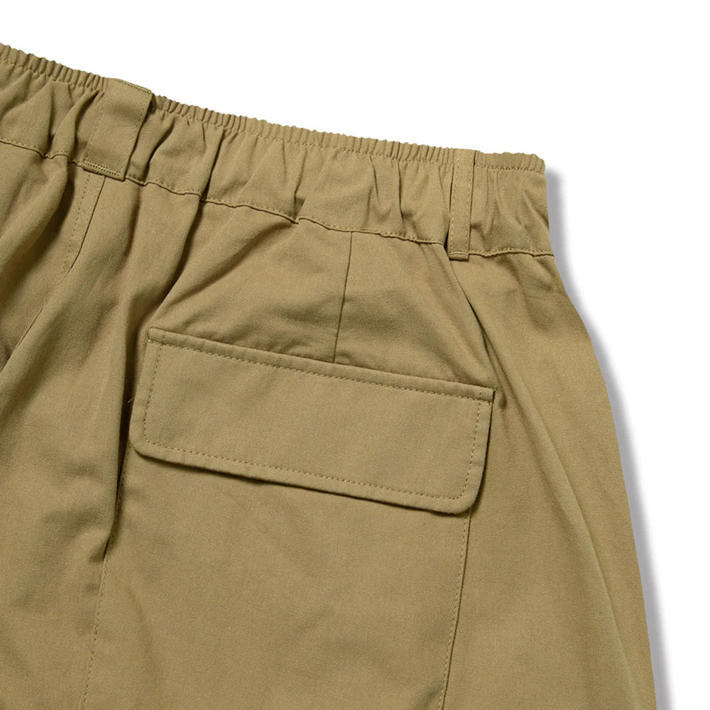 ANGLAN OBLIQUE CARGO HALF PANTS