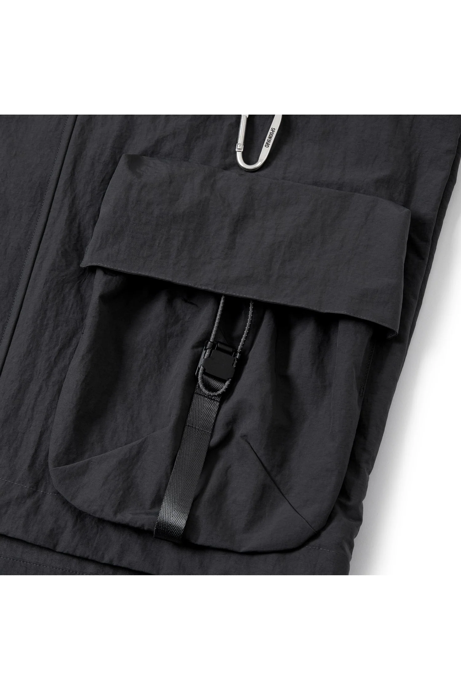 UNISEX MULTI POCKETS HOODED JACKET