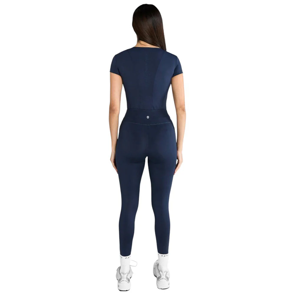 AZTEC DIAMOND NAVY ESSENTIAL LEGGINGS