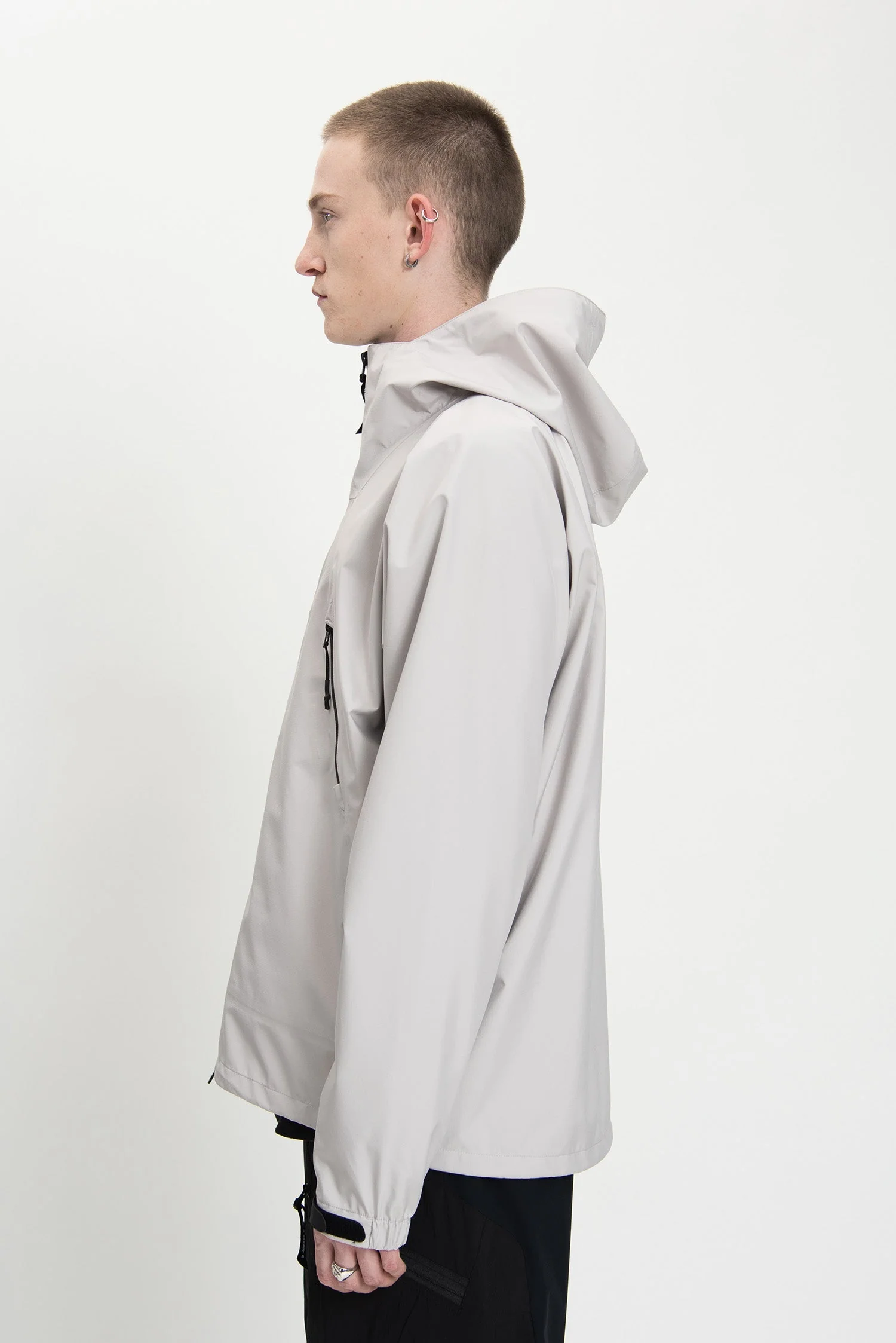 3-layer tape seam tech shell jacket