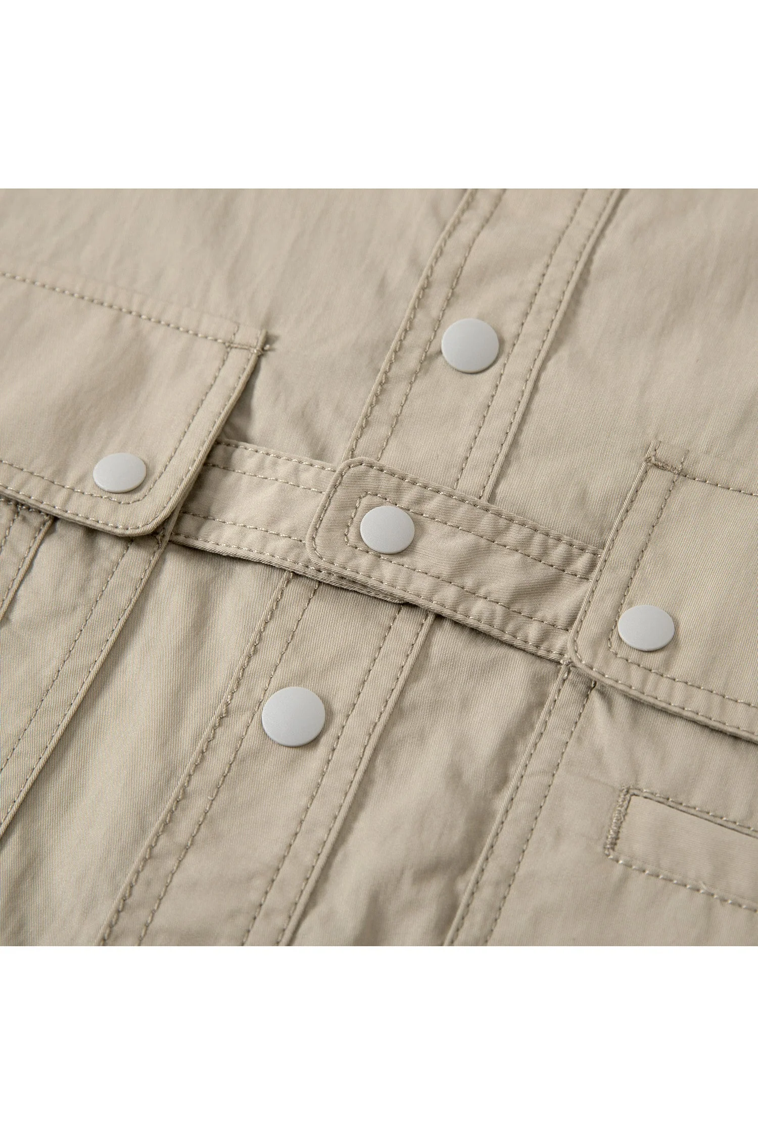 UNISEX MUTI-POCKET COTTON NYLON SHIRT