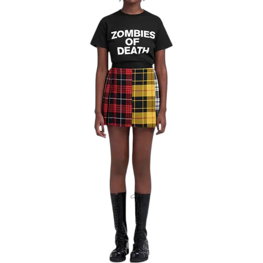 UNDERGROUND TARTAN SKIRT