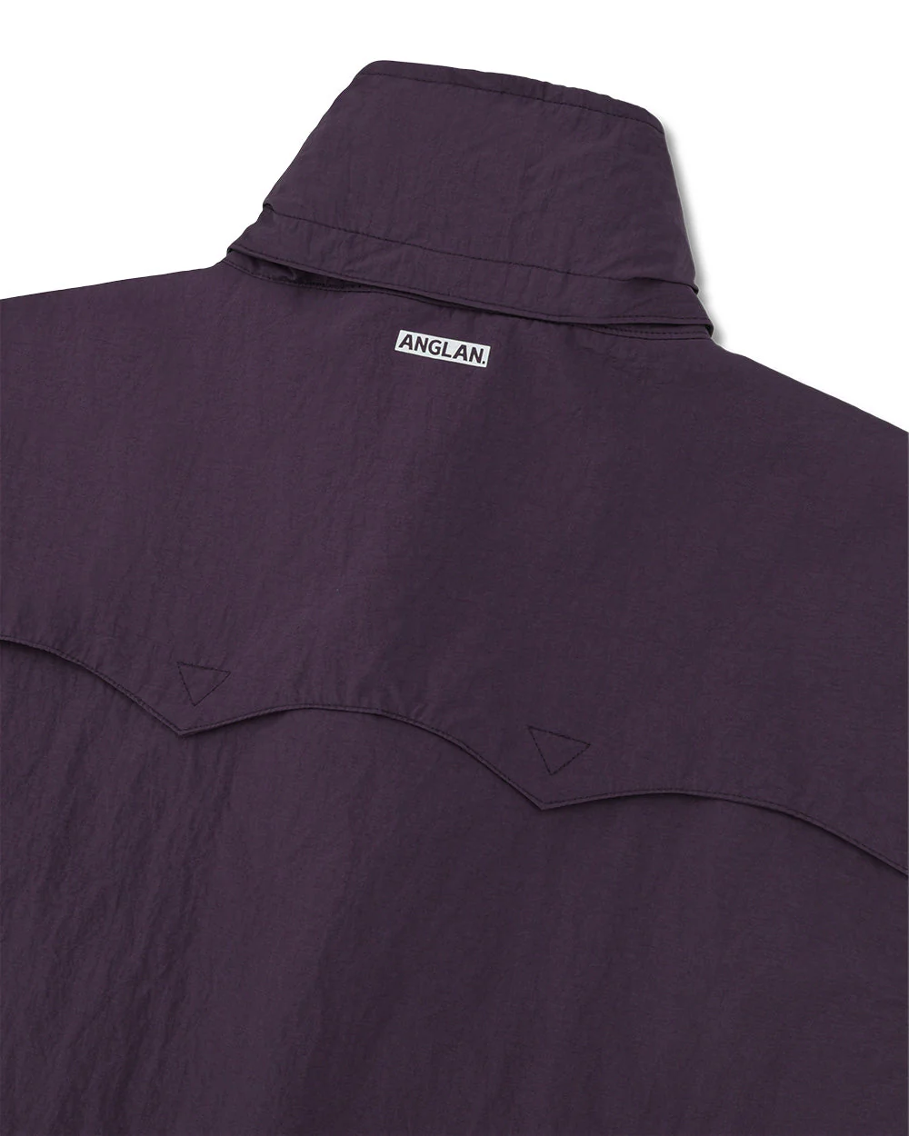 ANGLAN NYLON HIDDEN HOOD CROP VEST