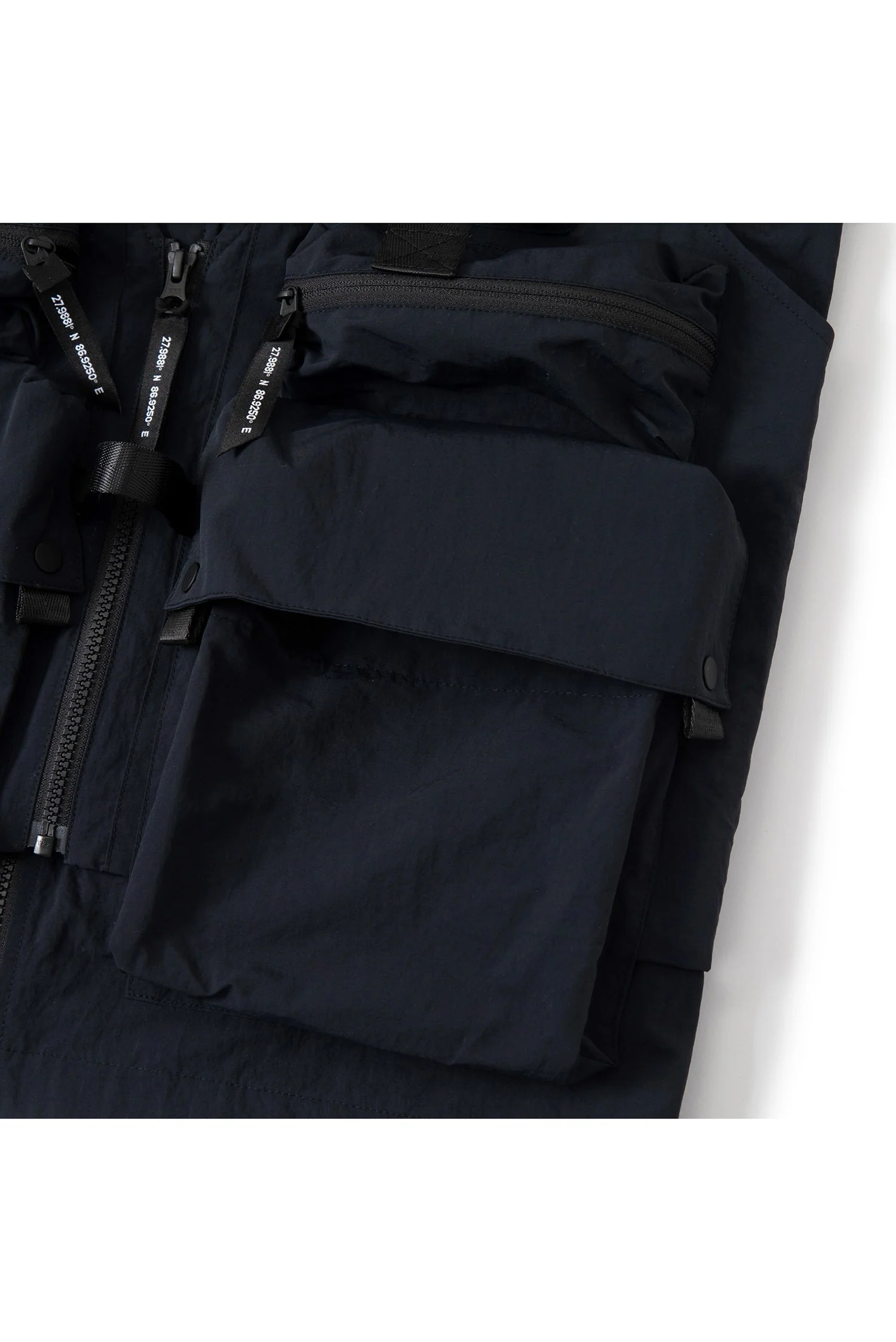 MEN'S 2-IN-1 DETACHABLE VEST-DETAIL JACKET