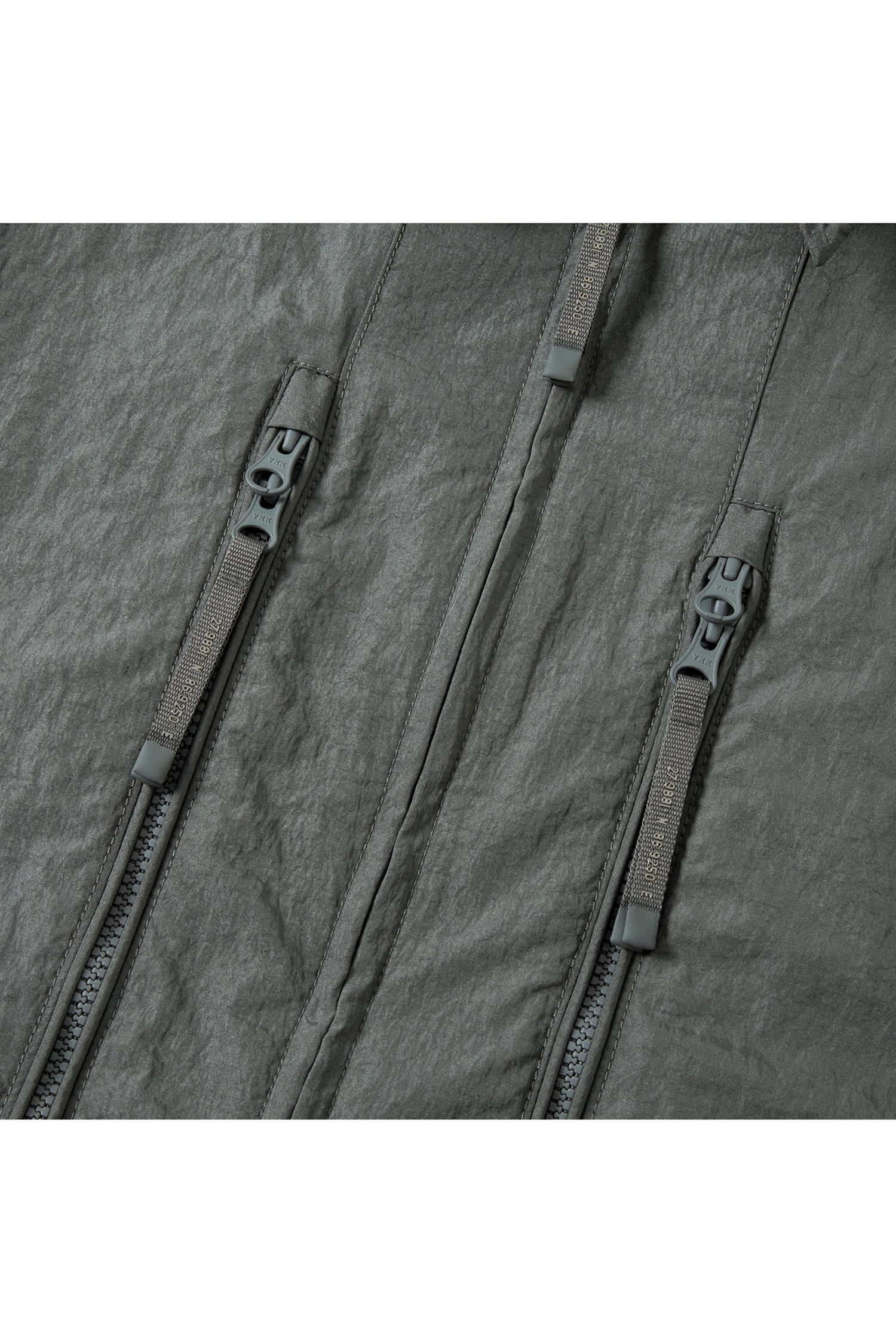 UNISEX ZIPPER POCKETS SHIRT JACKET