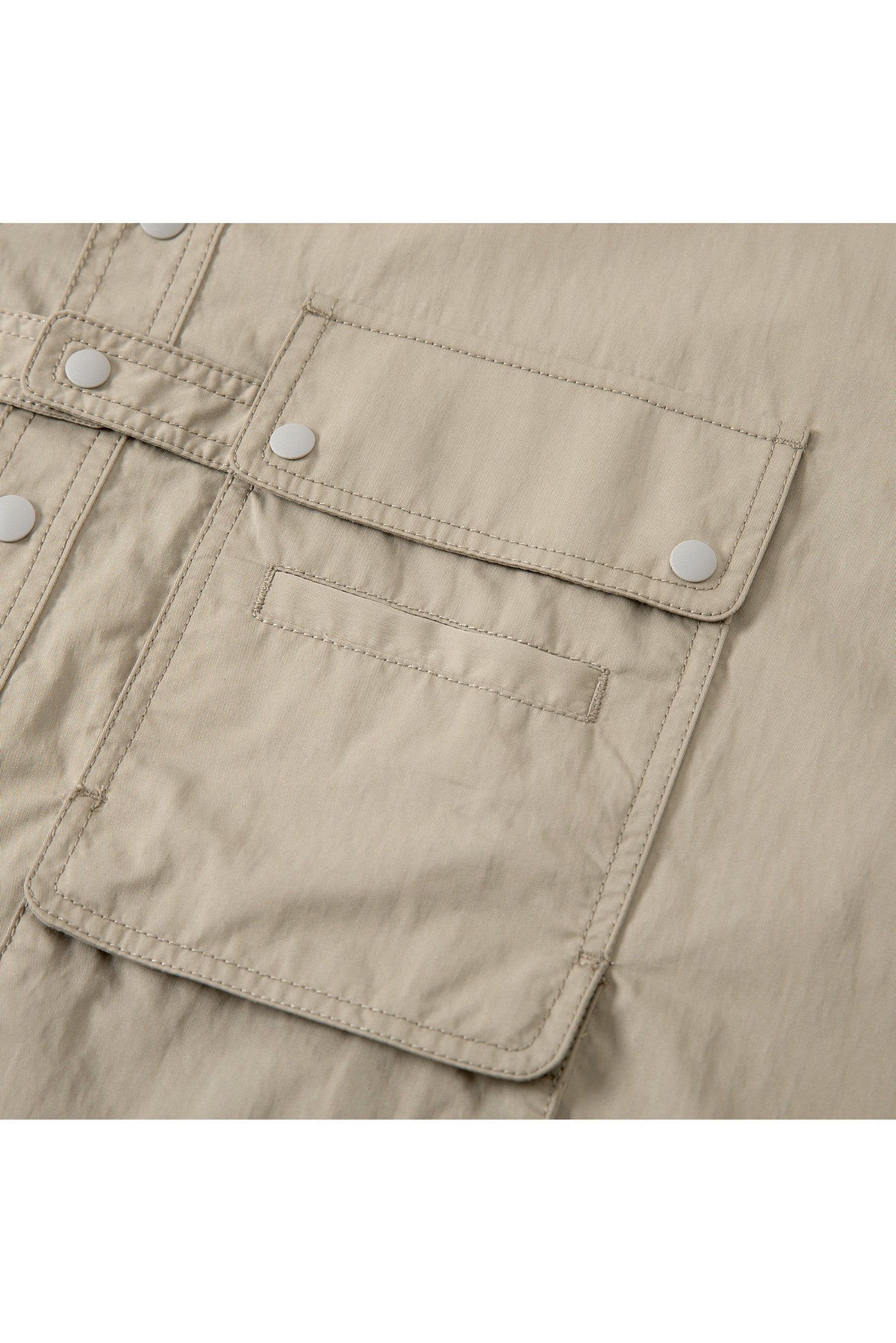UNISEX MUTI-POCKET COTTON NYLON SHIRT