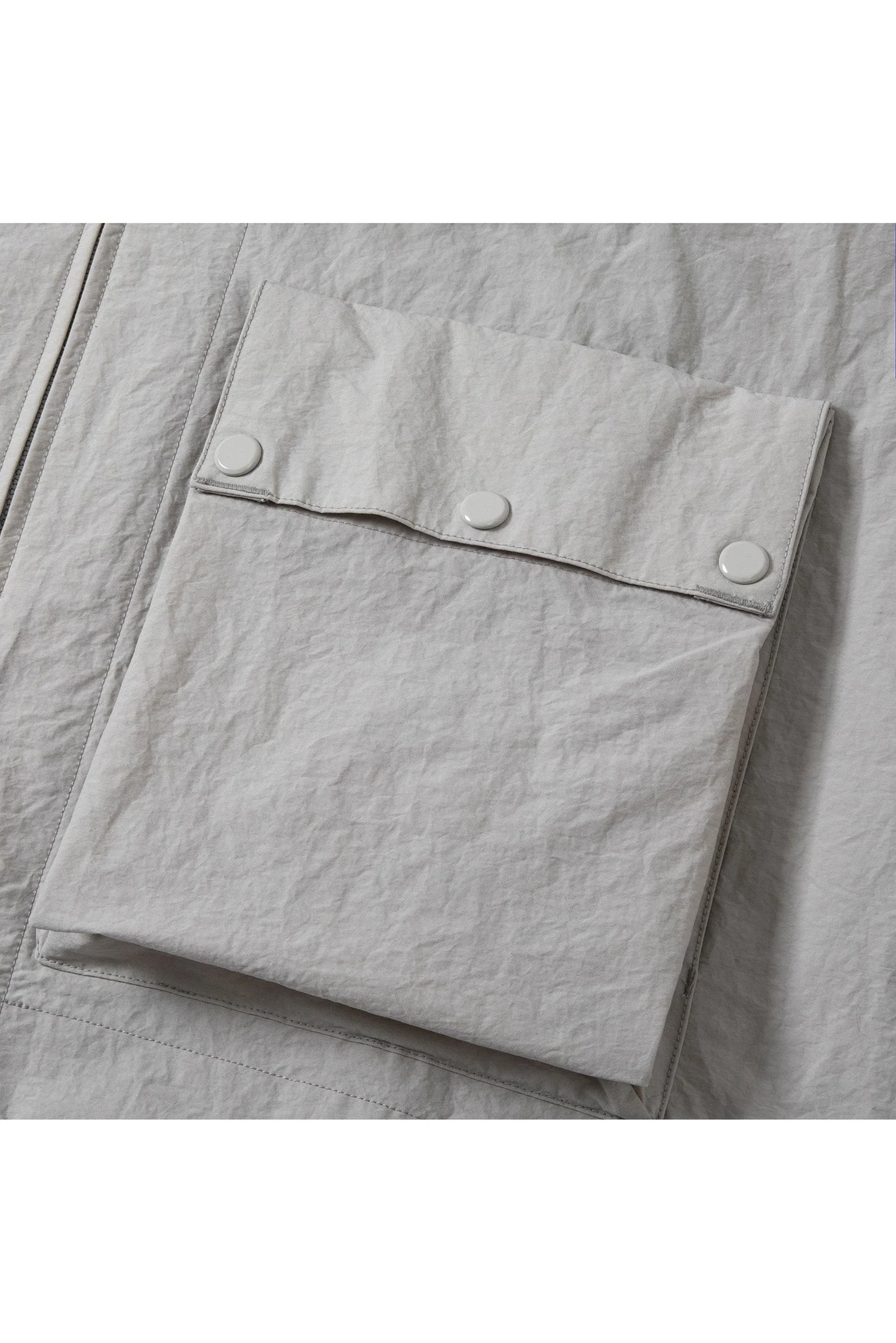 UNISEX V-NECK 3D POCKETS JACKET