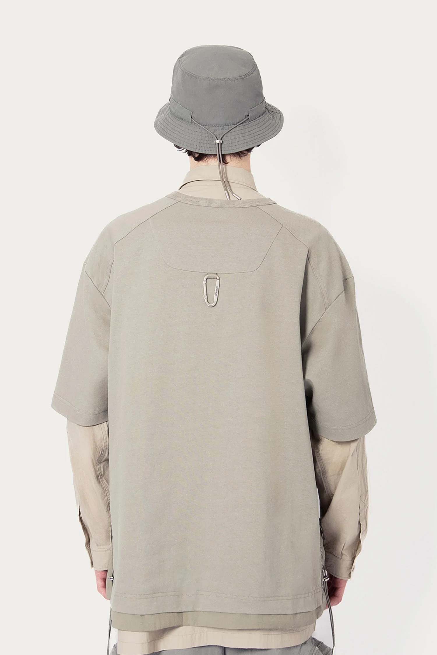 UNISEX SIDE LACE UP TEE