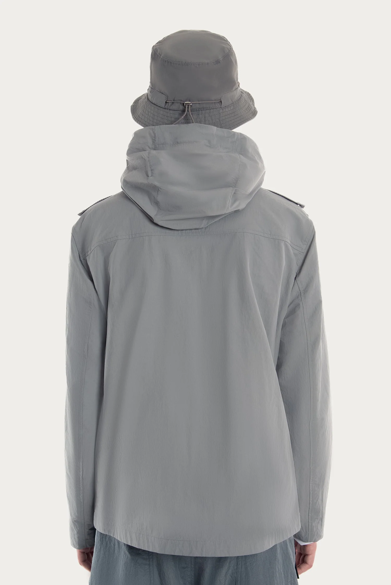 MEN'S 2-IN-1 DETACHABLE VEST-DETAIL JACKET