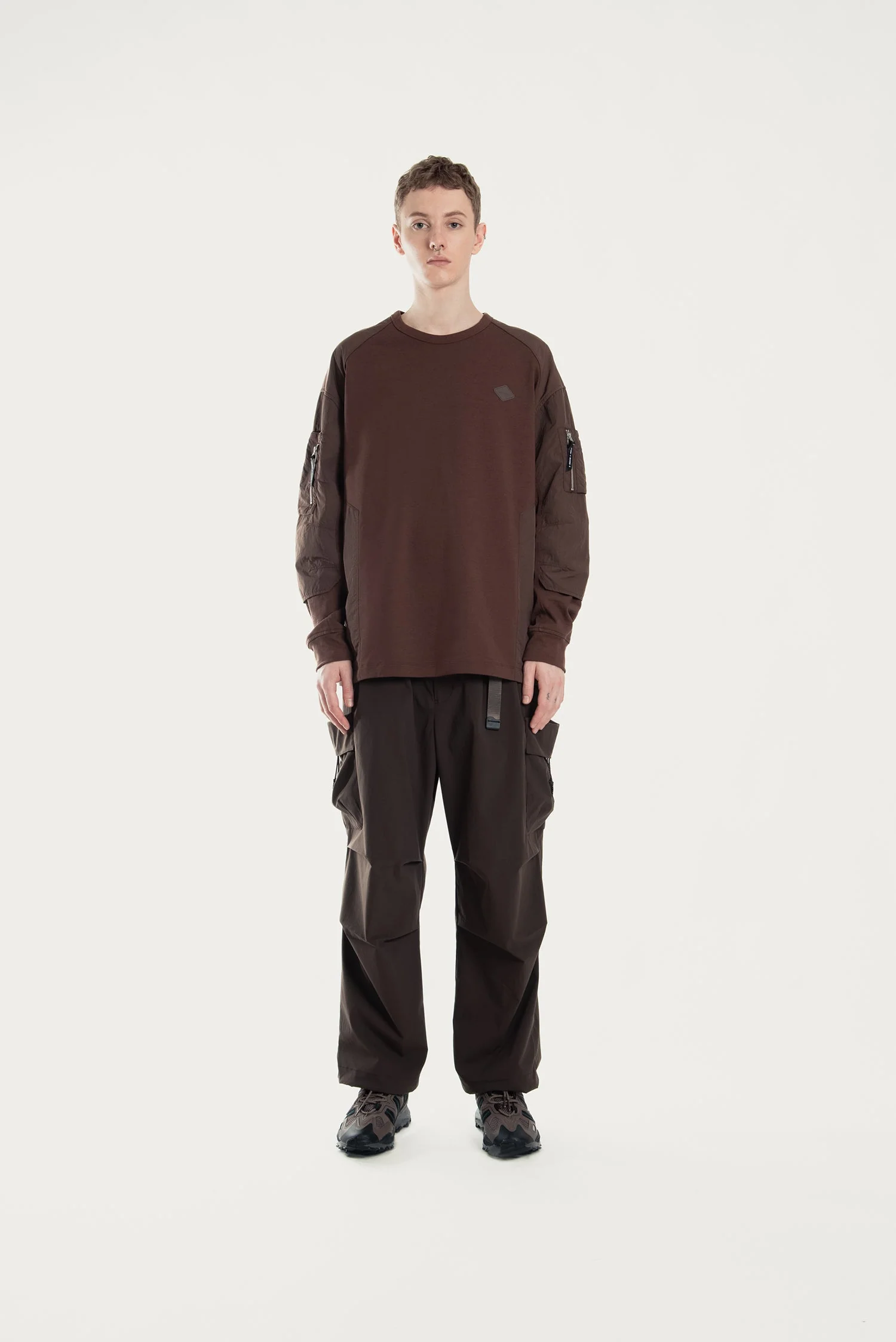 MEN'S POCKET PANEL LS T-SHIRT