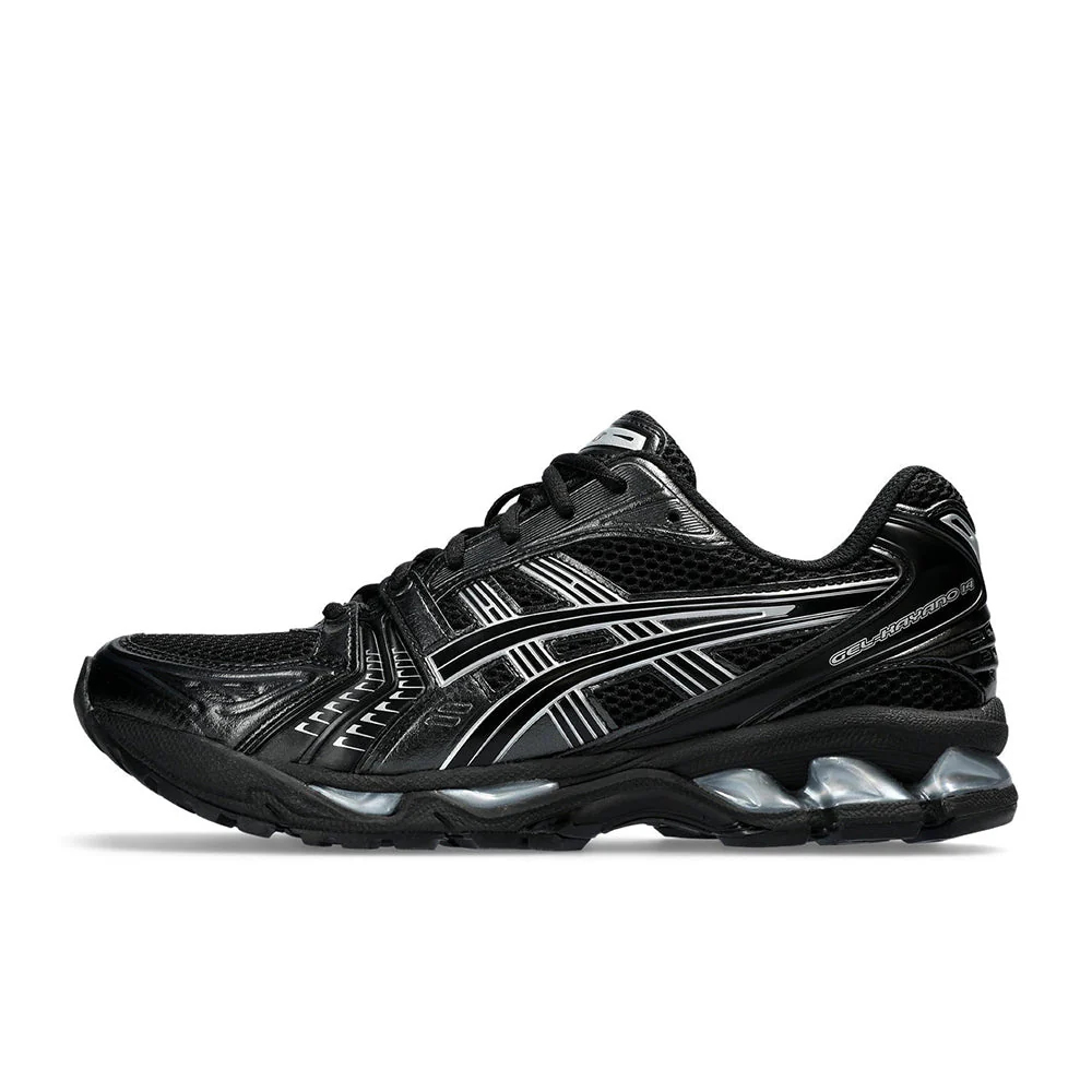 ASICS MEN'S GEL-KAYANO 14 BLACK/PURE SILVER