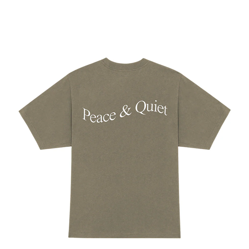 MUSEUM OF PEACE & QUIET WORDMARK T-SHIRT