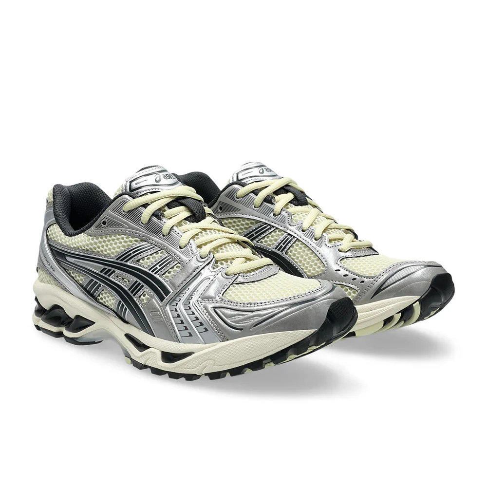 ASICS UNISEX GEL-KAYANO 14 OYSTER WHITE/STEEPLE GREY