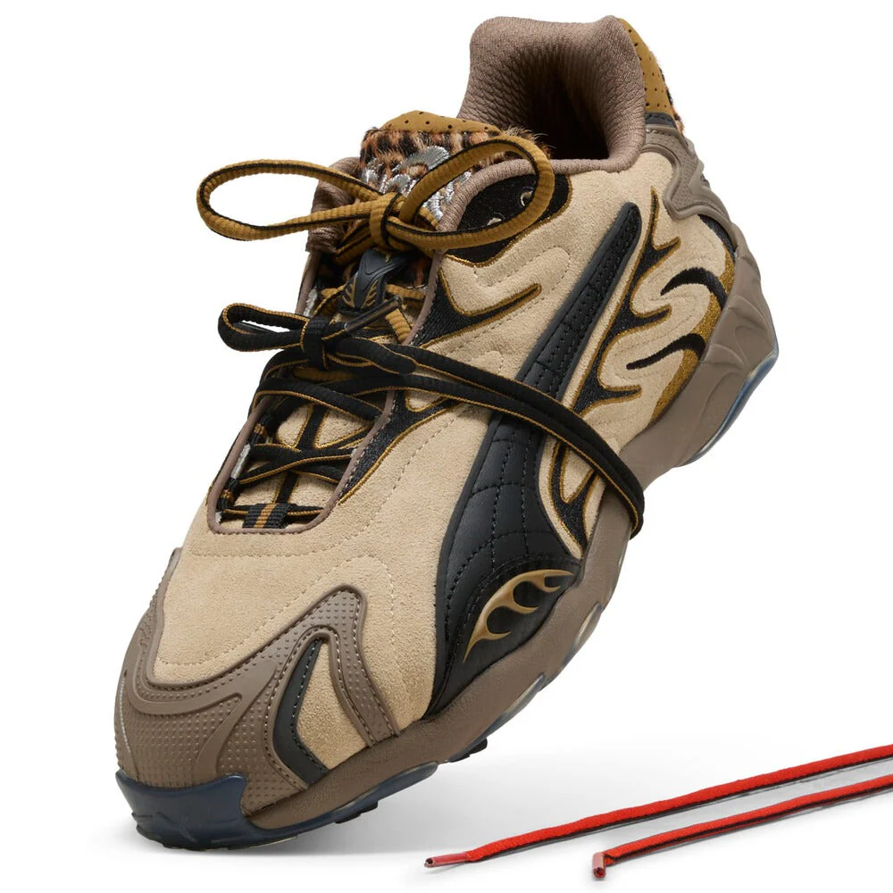 PUMA X A$AP ROCKY INHALE LEOPARD SNEAKERS