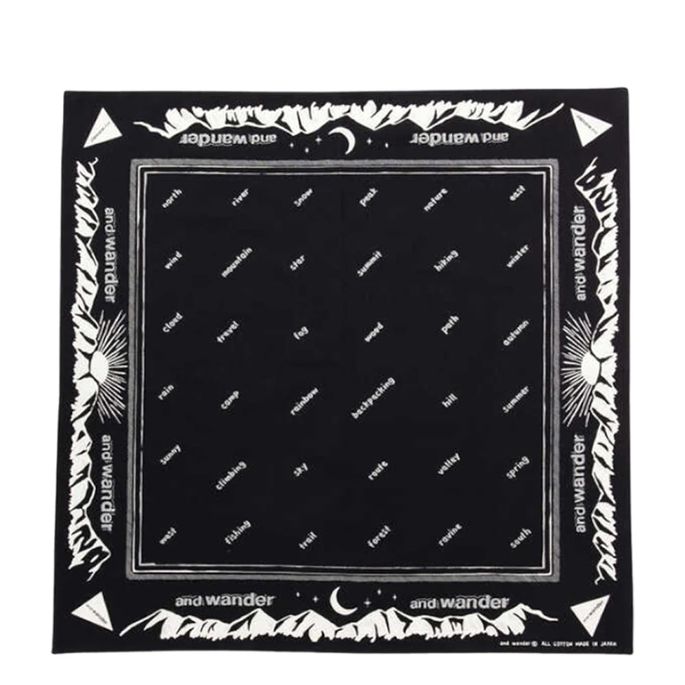 AND WANDER REFLECTIVE WORDS BANDANNA