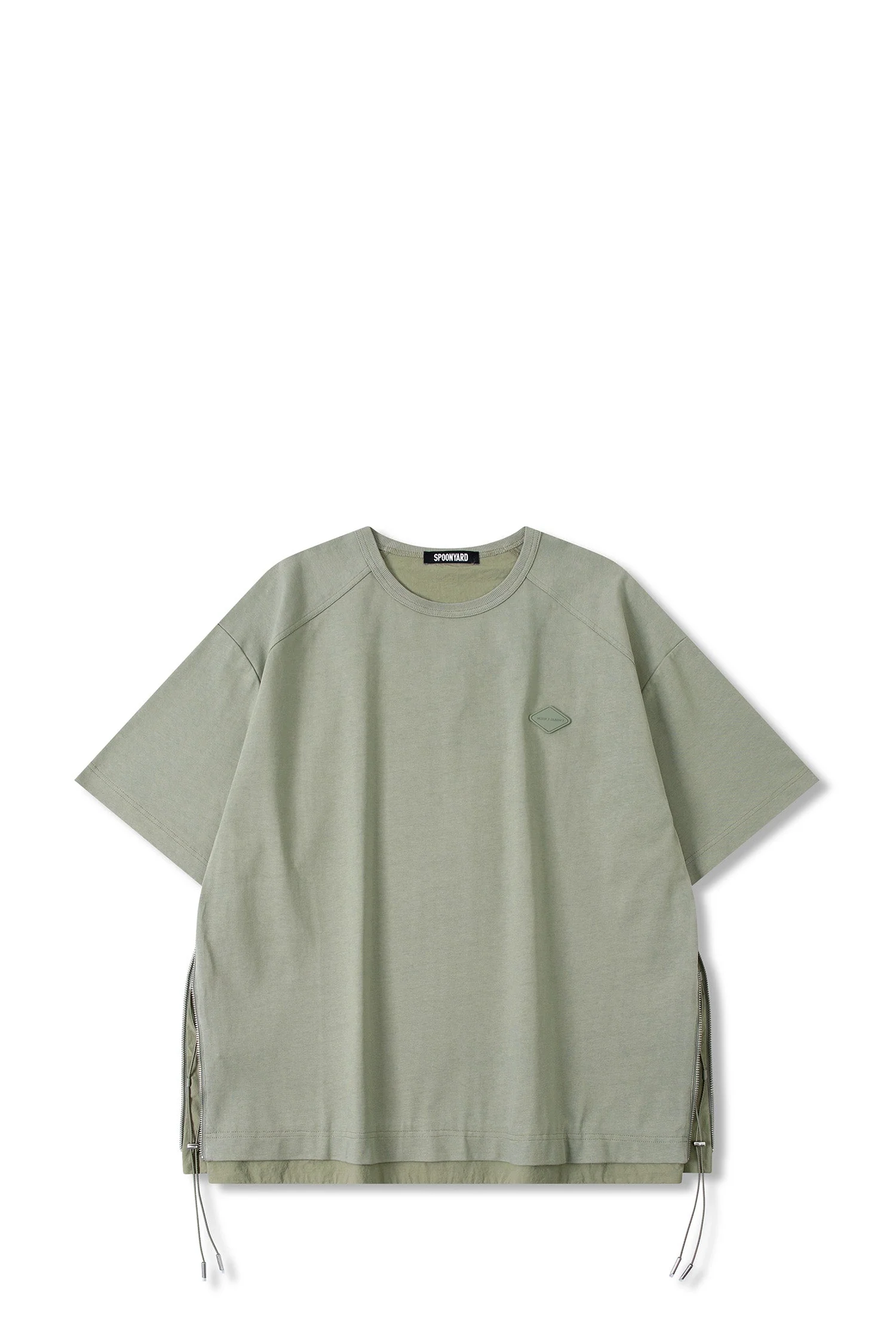 UNISEX SIDE LACE UP TEE