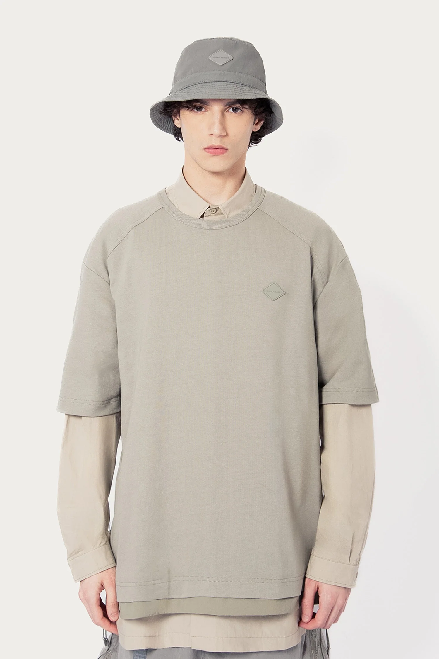 UNISEX SIDE LACE UP TEE