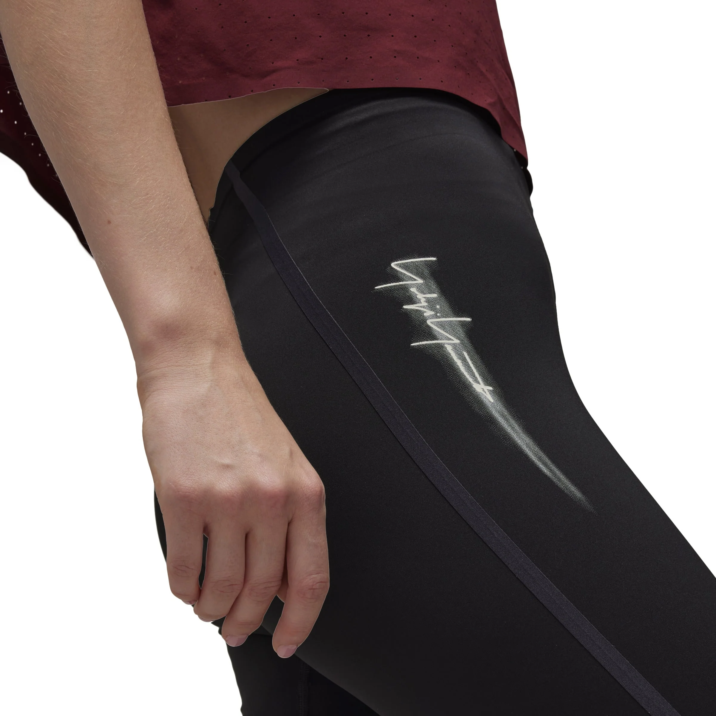 Y-3 RUNNING LEGGINGS (WOMEN)