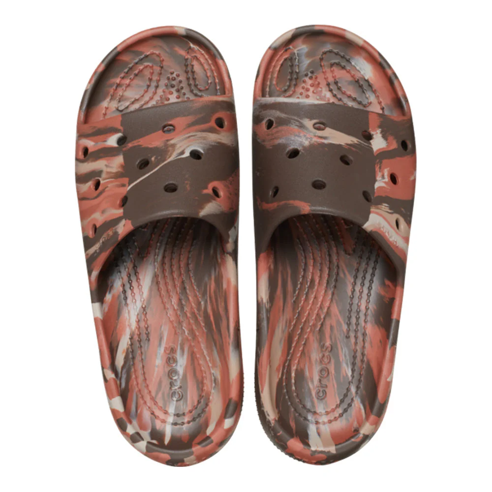 CROCS UNISEX CLASSIC MARBLED SLIDE 2