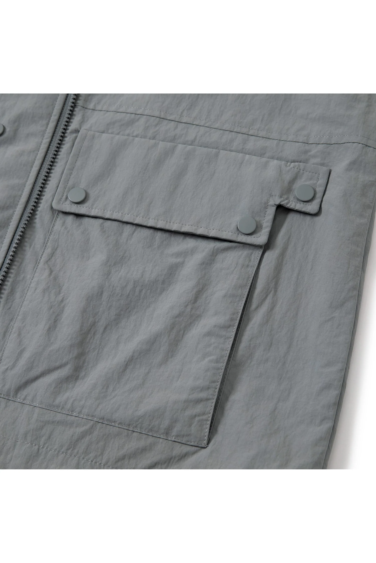 MEN'S 2-IN-1 DETACHABLE VEST-DETAIL JACKET