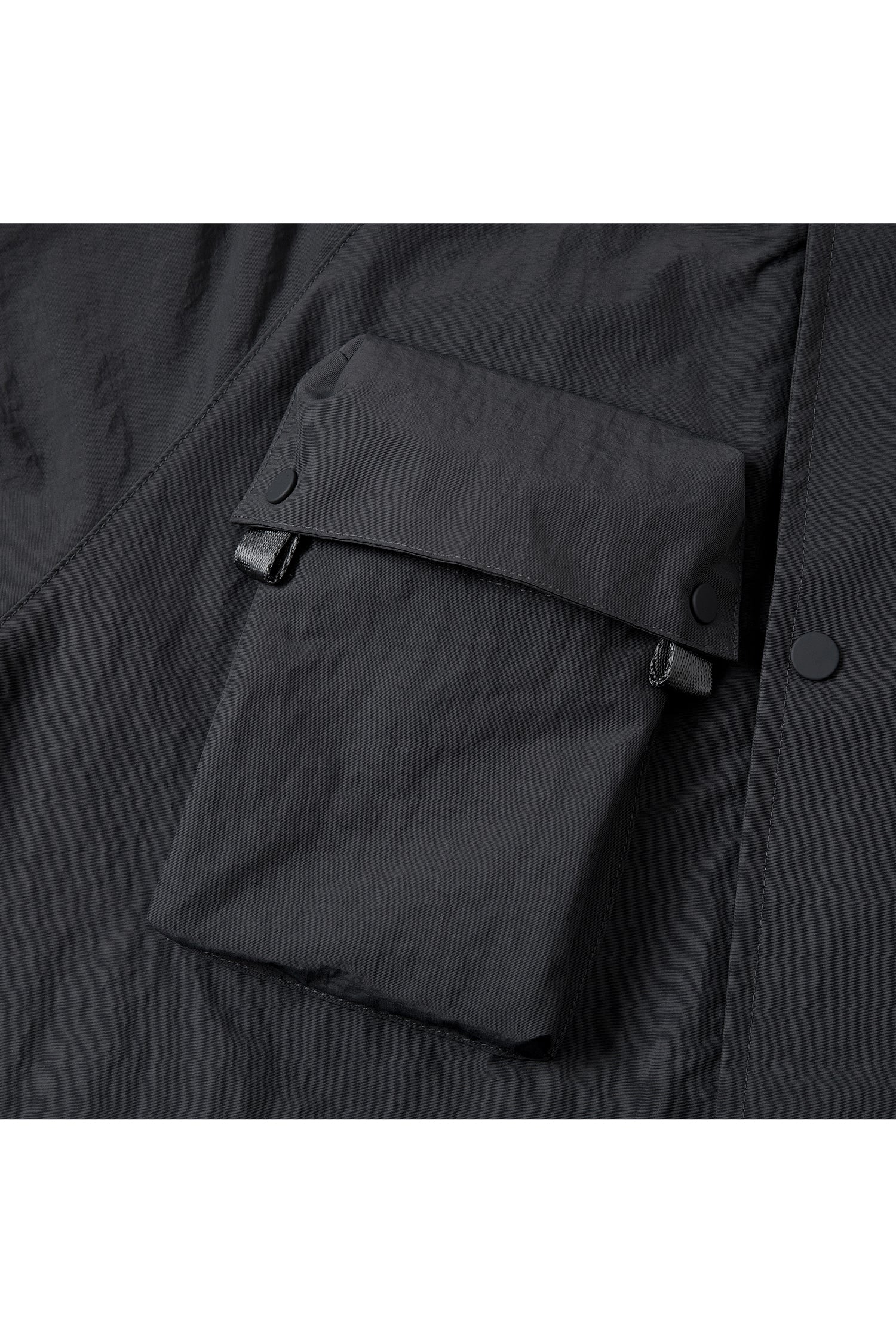 UNISEX MULTI POCKETS HOODED JACKET