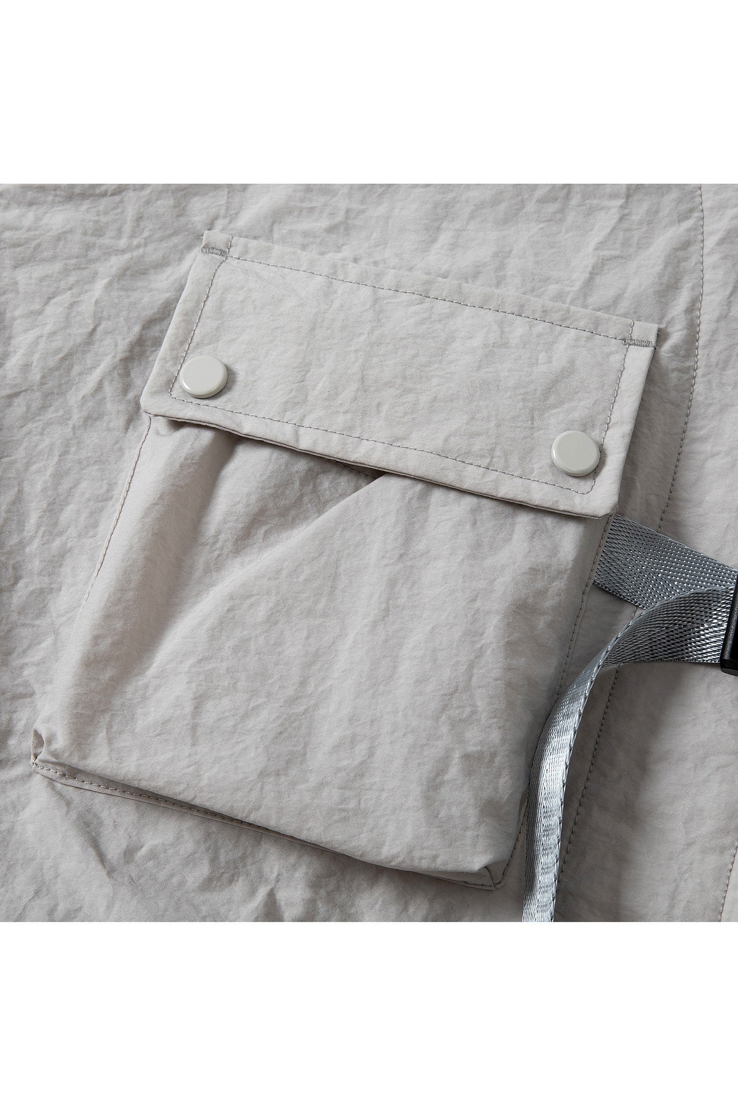 UNISEX V-NECK 3D POCKETS JACKET