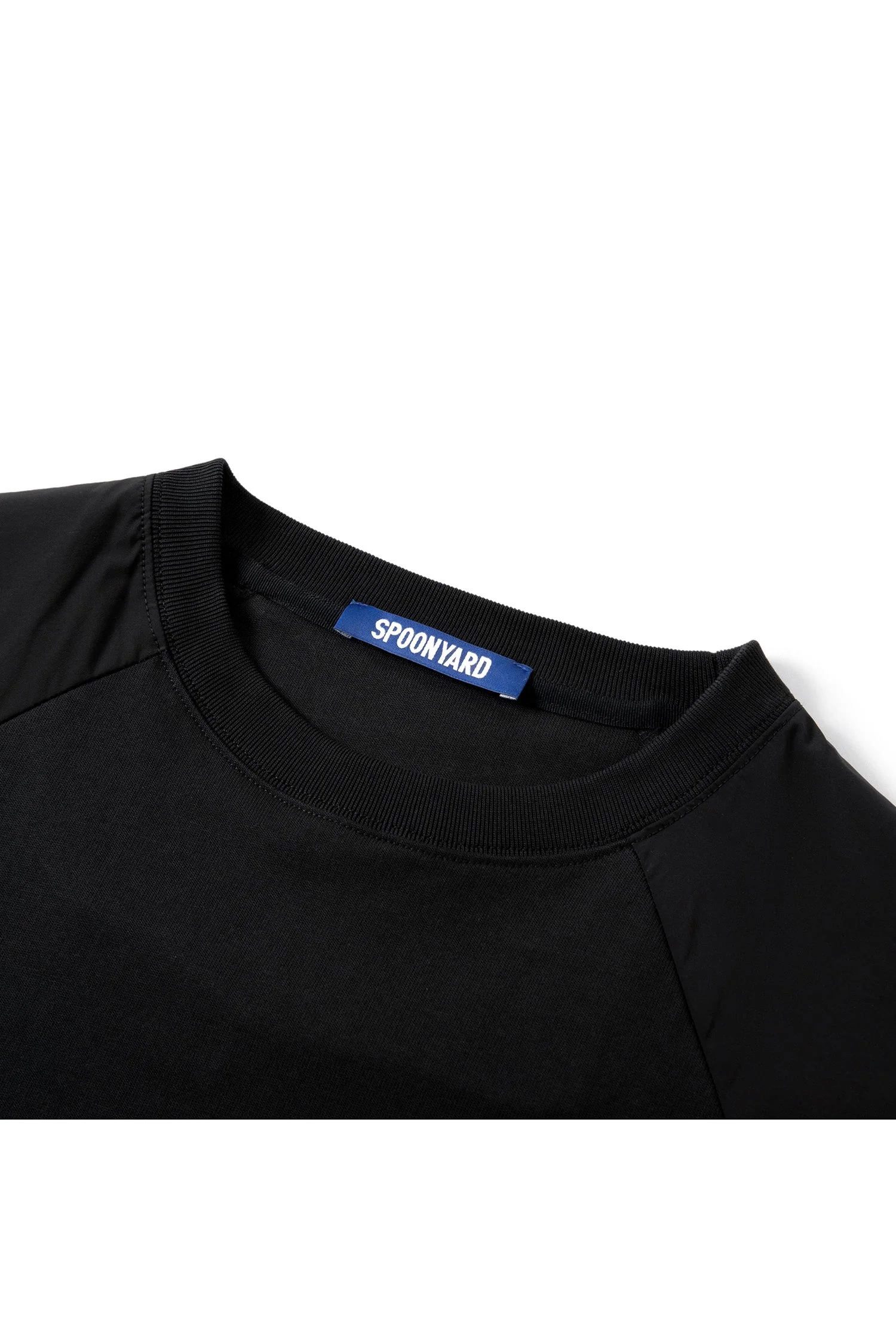 UNISEX WOVEN PANEL TEE