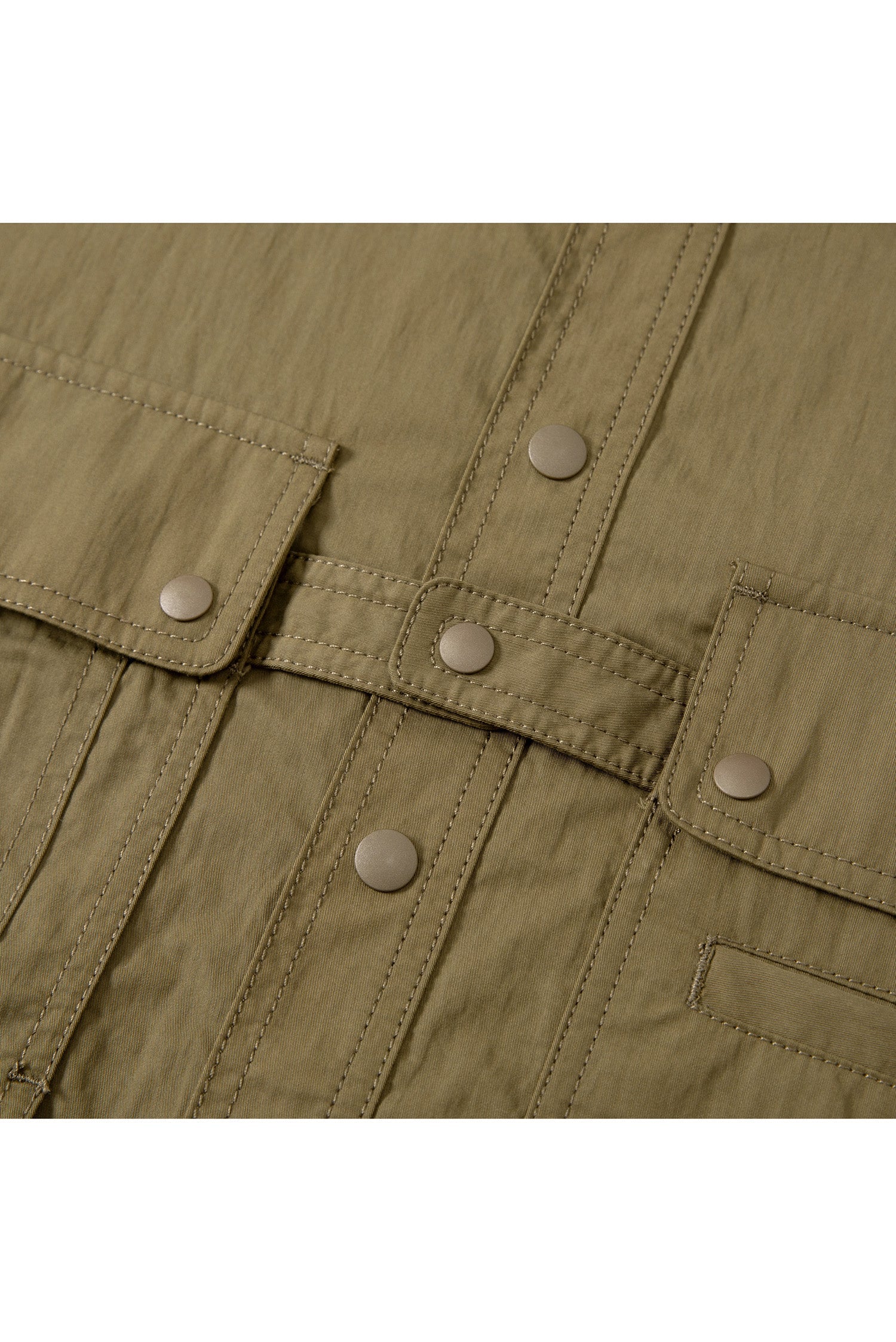 UNISEX MUTI-POCKET COTTON NYLON SHIRT
