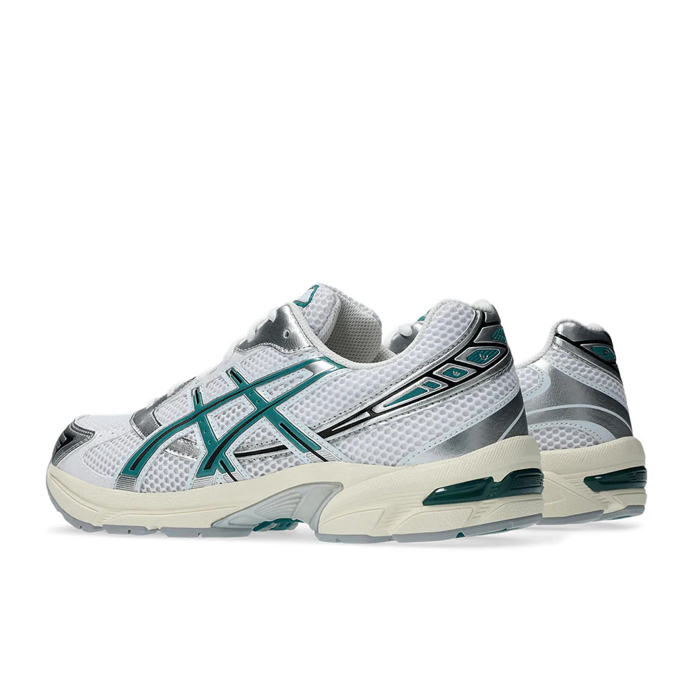 ASICS UNISEX GEL-1130 WHITE/RAINY LAKE