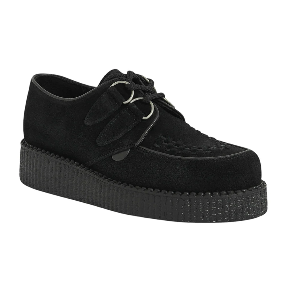 UNDERGROUND ORIGINAL WULFRUN CREEPER - SINGLE SOLE - BLACK SUEDE