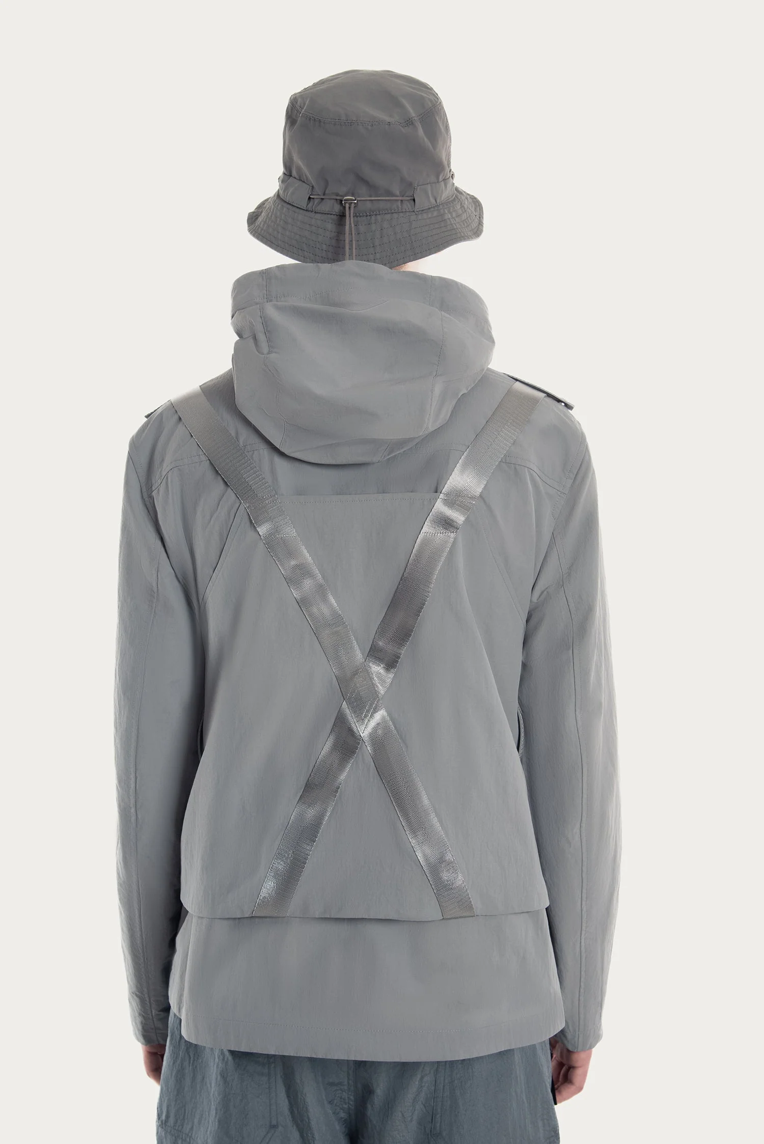 MEN'S 2-IN-1 DETACHABLE VEST-DETAIL JACKET