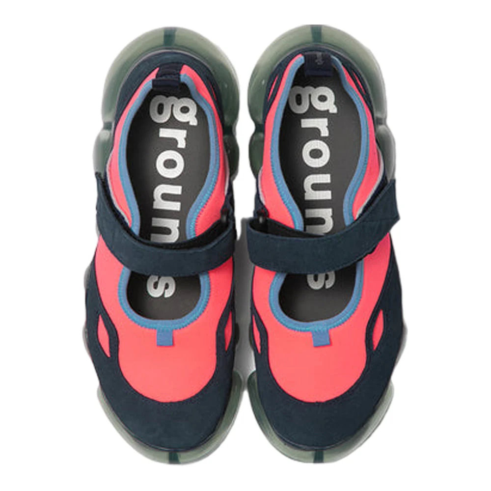 grounds JEWELRY MARY JANE NEON PINK / ICE GRAY