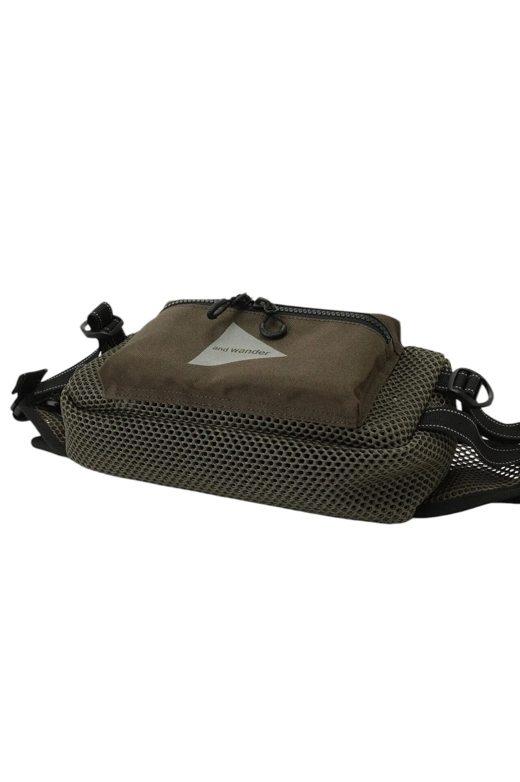 AND WANDER 3D MESH WAIST BAG
