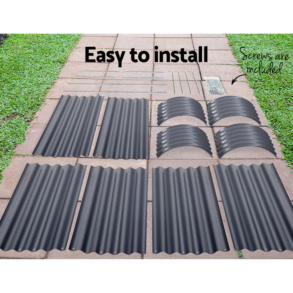 Anti-Rust SGCC Steel Raised Garden Bed - Greenfingers