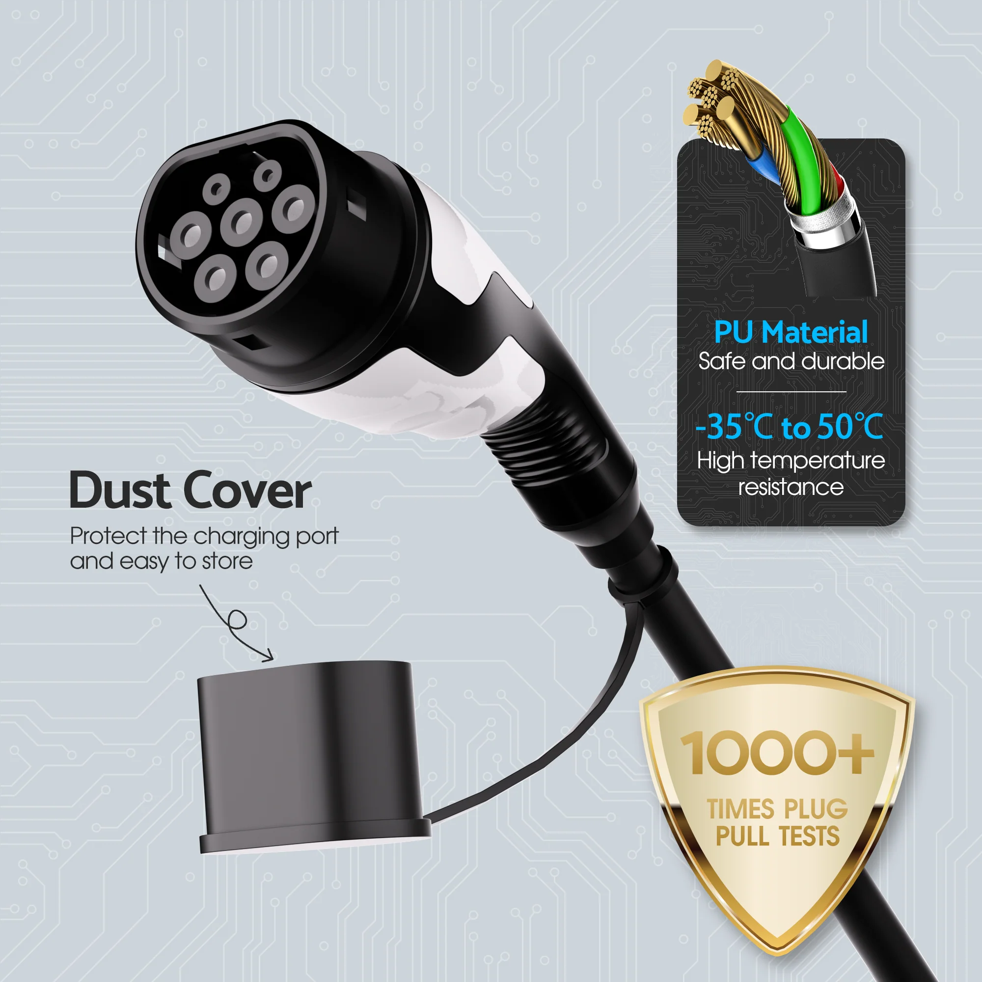 EV Charging Cable 22kW 32A EV Charger