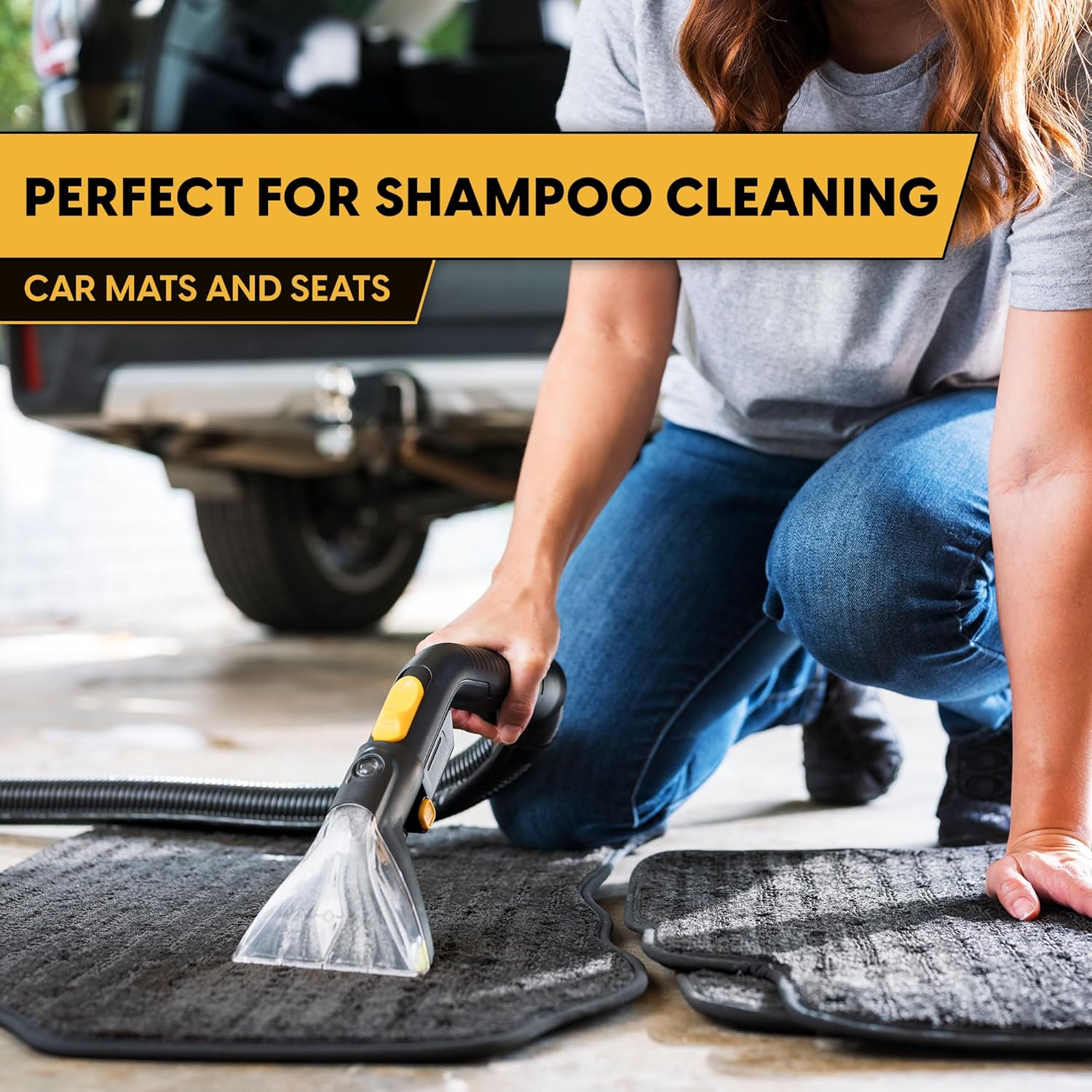 Vacmaster 3-in-1 Wet/Dry/Upholstery Shampoo Vacuum Cleaner