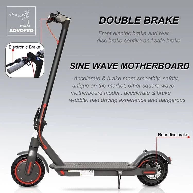 AOVO Pro Foldable Adult Electric Scooter M365