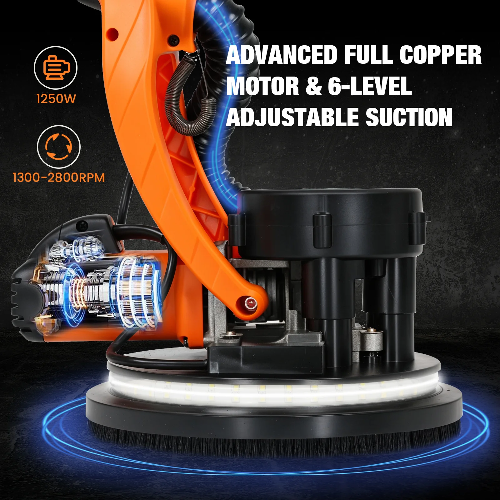 Electric Drywall Sander 1250W