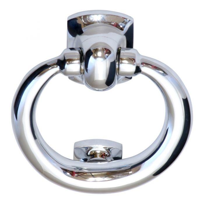 Ring Knocker - Polished Chrome