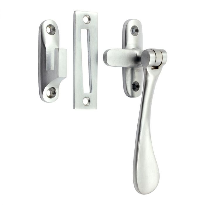 Casement fastener Spoon End - Satin Chrome