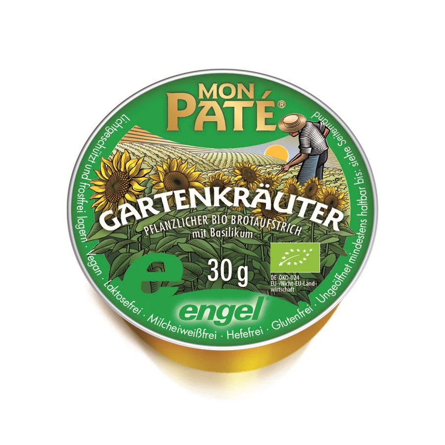Mon Pate Gartenkräuter Bio Aufstrich 20 Stk.