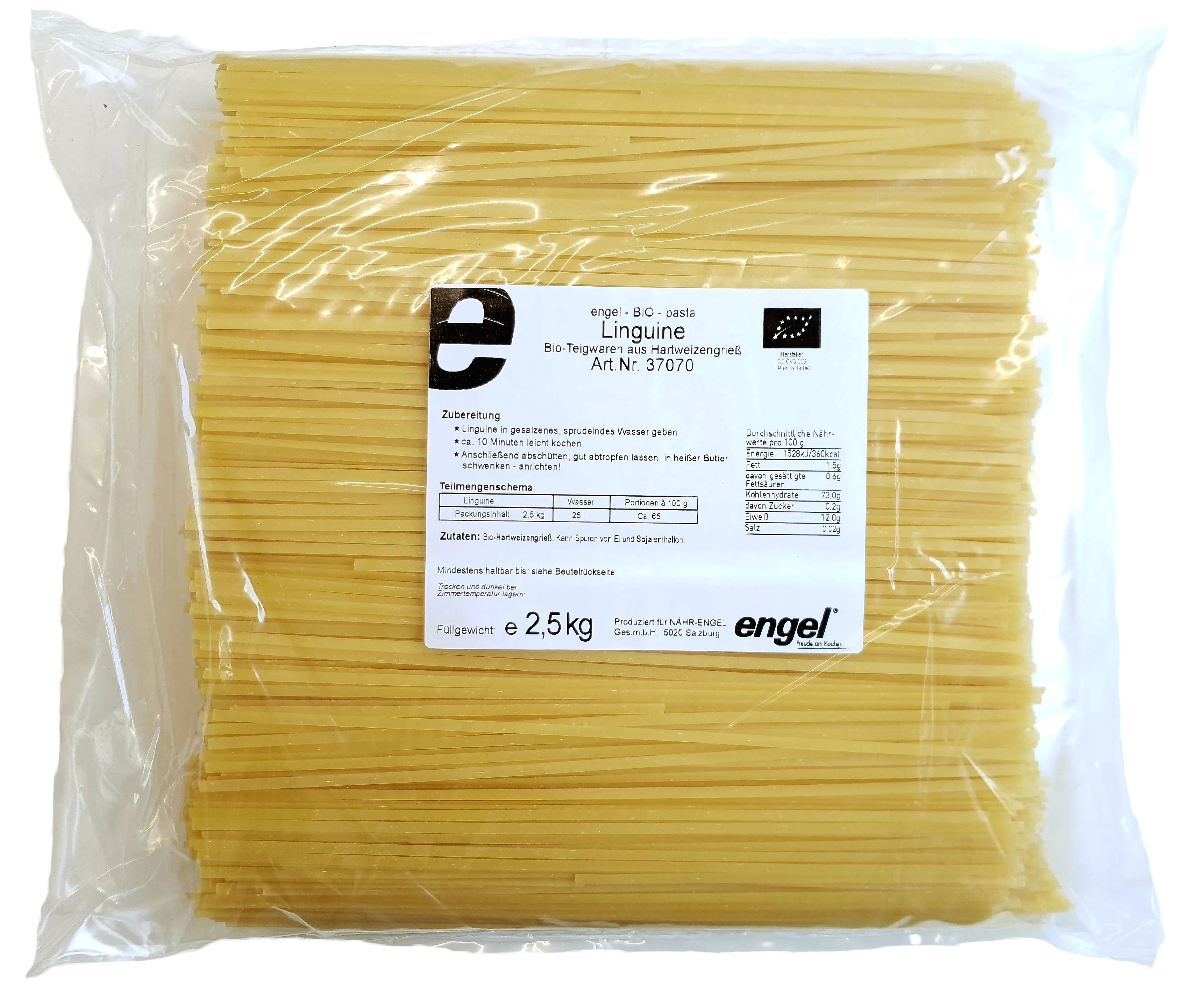 Bio Linguine 2,5kg Beutel